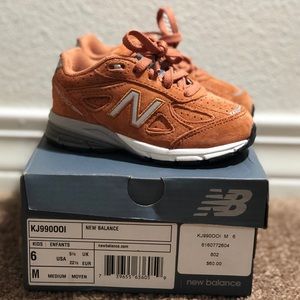 Toddlers New Balance Suede Orange